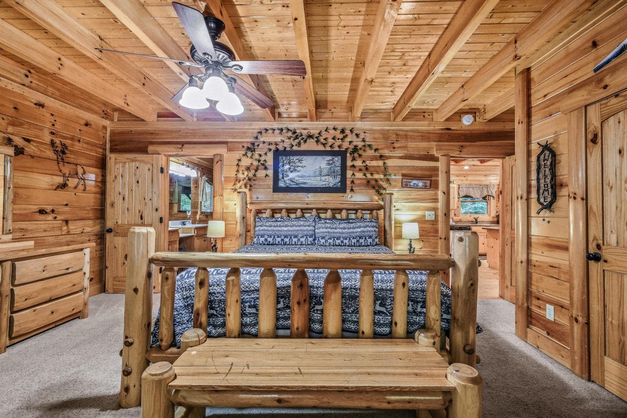 Mountain Spirit Cabin Waldens Creek Exterior foto