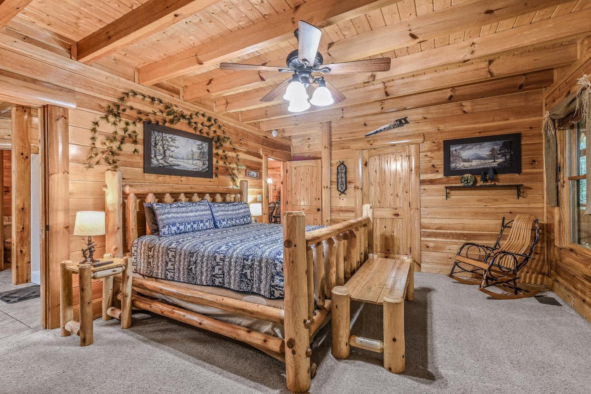 Mountain Spirit Cabin Waldens Creek Exterior foto
